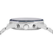 Load image into Gallery viewer, lorus quartz chronograph gents stainless steel blue dial bracelet watch
