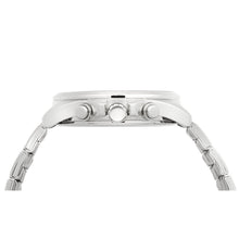 Load image into Gallery viewer, lorus quartz chronograph gents stainless steel green dial braclet watch
