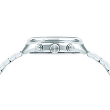 Load image into Gallery viewer, lorus quartz chronograph gents stainless steel blue dial bracelet watch
