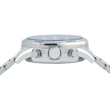 Load image into Gallery viewer, lorus quartz duo display gents stainless steel black dial bracelet watch
