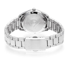 Load image into Gallery viewer, lorus solar ladies stainless steel blue dial bracelet watch
