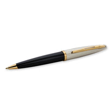 Load image into Gallery viewer, waterman - car�ne- ballpoint pen  black with gold trim
