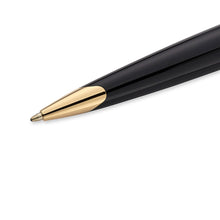Load image into Gallery viewer, waterman - car�ne- ballpoint pen  black with gold trim
