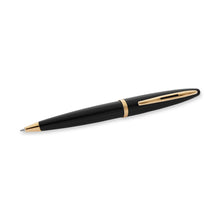 Load image into Gallery viewer, waterman - car�ne ballpoint pen black with gold trim
