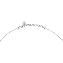 Load image into Gallery viewer, morellato silver riflessi necklace s925 rhodium cz white 40+5cm

