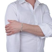 Load image into Gallery viewer, sector marine bracelet stainless steel  &amp;  pvd rg
