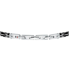 Load image into Gallery viewer, sector ceramic bracelet black ceramic &amp; anchor 22cm
