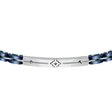 Load image into Gallery viewer, sector ceramic bracelet blu ceramic &amp; wind rose 22cm
