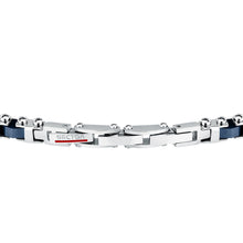 Load image into Gallery viewer, sector jewels ceramic bracelet with blue ceramic 19.5+2.5cm
