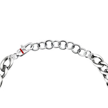 Load image into Gallery viewer, sector marine bracelet stainless steel with rudder 22cm
