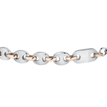 Load image into Gallery viewer, sector marine bracelet stainless steel  &amp;  ip rg 22cm

