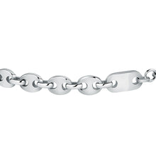 Load image into Gallery viewer, sector marine bracelet polished stainless steel 22cm
