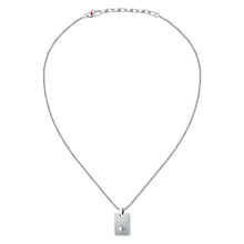 Load image into Gallery viewer, sector jewels marine necklace stainless steel windrose symbol 50+5cm
