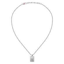 Load image into Gallery viewer, sector jewels marine necklace stainless steel anchor symbol 50+5cm

