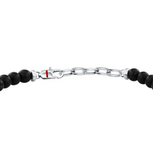 Load image into Gallery viewer, sector jewels marine bracelet stainless steel agate black 20+3cm
