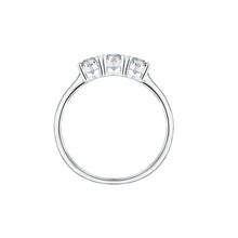 Load image into Gallery viewer, tesori ring silver 925 whit cz stone s16
