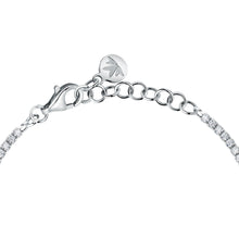 Load image into Gallery viewer, tesori bracelet. 925 silver cz tennis 16+3cm
