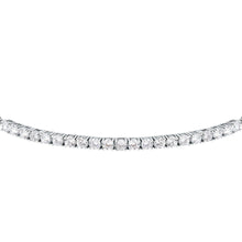 Load image into Gallery viewer, tesori bracelet 925 silver white  cz 19cm

