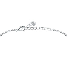 Load image into Gallery viewer, tesori bracelet 925 silver white &amp; quad ruby cz 19cm
