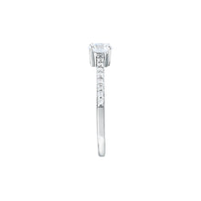 Load image into Gallery viewer, morellato silver tesori recycled 925 silver solitaire ring 016
