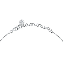 Load image into Gallery viewer, morellato silver tesori recycled 925 silver blue ht necklace 40+5
