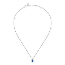 Load image into Gallery viewer, morellato silver tesori rec. silver 925 blue drop nk 40+5
