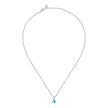 Load image into Gallery viewer, morellato silver tesori rec. silver 925 aqua drop nk 40+5
