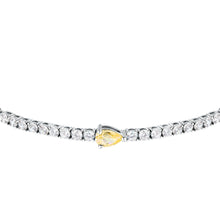 Load image into Gallery viewer, morellato silver tesori r. sil.925 ylw drop bracelet 16+3
