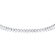 Load image into Gallery viewer, morellato silver tesori bracelet silv925 rh cz white 16+3cm

