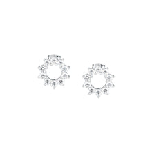 Load image into Gallery viewer, morellato silver tesori earring silv925 rh cz white

