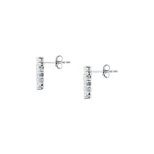 Load image into Gallery viewer, morellato silver tesori earring silv925 rh cz white
