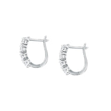 Load image into Gallery viewer, morellato silver tesori earring silv925 rh cz white
