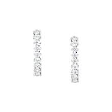 Load image into Gallery viewer, morellato silver tesori earring silv925 rh cz white
