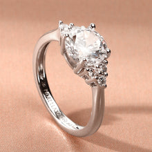 Load image into Gallery viewer, morellato silver tesori ring sil925 rh cz white sz18
