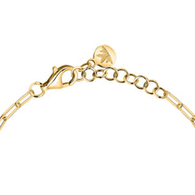 Load image into Gallery viewer, morellato silver tesori bracelet silv925 yg cz l.blue 16+3cm
