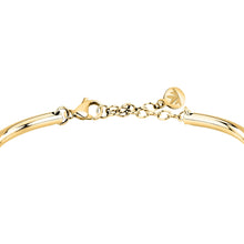Load image into Gallery viewer, morellato 18k gold plated cerchi bangle stainless steel 6cm

