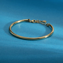 Load image into Gallery viewer, morellato 18k gold plated cerchi bangle stainless steel 6cm
