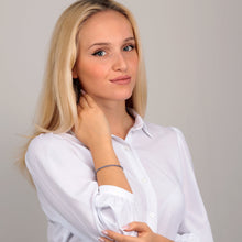 Load image into Gallery viewer, sector woman jewels tennis collection lavendar stone set bracelet
