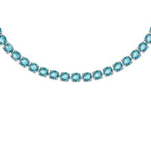 Load image into Gallery viewer, sector woman jewels tennis collection turquoise stone set bracelet

