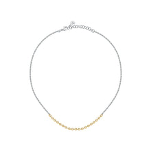 Load image into Gallery viewer, morellato 18k gold plated paioni  necklace with ball chain 38+4cm
