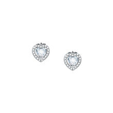 Load image into Gallery viewer, tesori earrings whi cz silver 925
