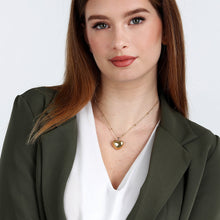 Load image into Gallery viewer, morellato 18k gold plated istanti pendant  heart  40+5cm
