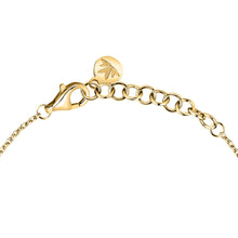 Load image into Gallery viewer, perla bracelet 925 silver 3 pearl on 18k yellow gold plated chain 19cm

