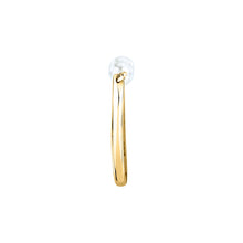 Load image into Gallery viewer, perla ring 925 silver 3 pearl 18k gp 120m
