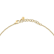 Load image into Gallery viewer, morellato 18k gold plated trilliant necklace  with cz &amp; crystals 40+5cm
