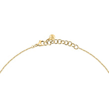 Load image into Gallery viewer, morellato 18k gold plated trilliant necklace  triangle  38+4cm
