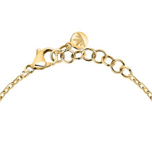 Load image into Gallery viewer, morellato 18k gold plated trilliant bracelet  triangle  16+3cm
