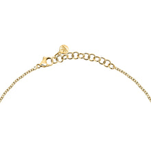 Load image into Gallery viewer, morellato 18k gold plated torchon pendant  with crystals  38+4cm
