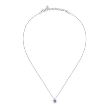 Load image into Gallery viewer, semipreziose necklace silver 925 rh 40+5cm ame
