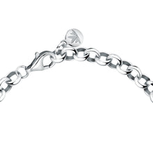 Load image into Gallery viewer, morellato silver tesori eterni bracelet 925 rh blue top 16+3cm
